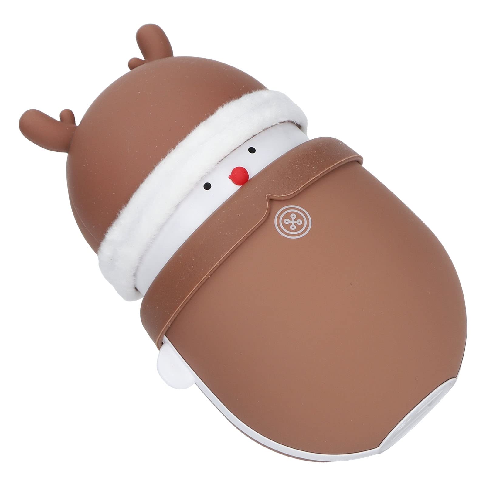 Cocoarm Scaldamani Ricaricabile, Power Bank Scaldamani Elettrico in ABS 6000mAh con 2 Impostazioni di Calore da 117 a 126F e da 131 a 140F, Indicatore LED per Viaggi Pendolari Invernali per Uso
