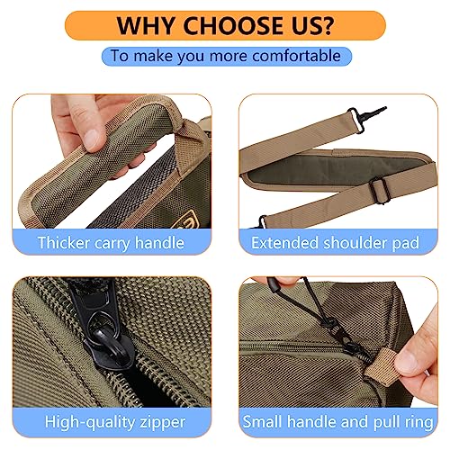 EGARNGY Tool Bag Roll Up Heavy Duty Detachable with 3 Big Tool Pouches, 1 14-pocket Wrench Organizer, 2 Small Storage Bag, Gift for Dad/Him, Enlarged Tool Roll Organizer for Electrician - Image 7