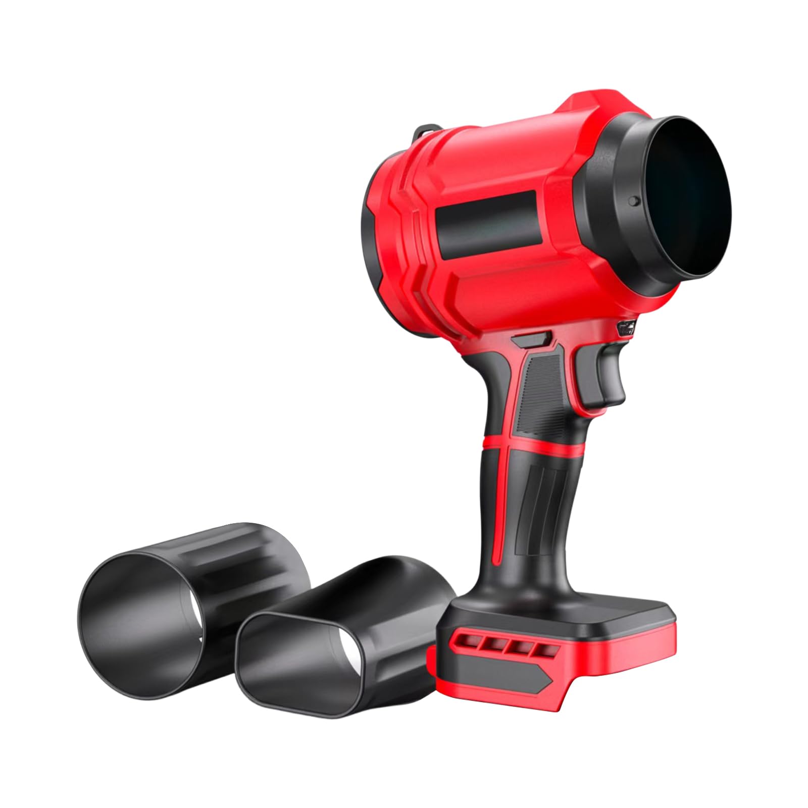 Set Soffiatori a Batteria Con 2 Ugelli Motore Brushless Da 40.000 Giri/min Strumento Portatile Ergonomico a Batteria Da 21 V Strumento Professionale Per La Pulizia Del Cortile