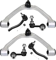 Vista 336 de Detroit Axle - Kit de suspensión delantera RWD para Chrysler 300 Dodge Challenger Charger Magnum, brazos de control superior con barras