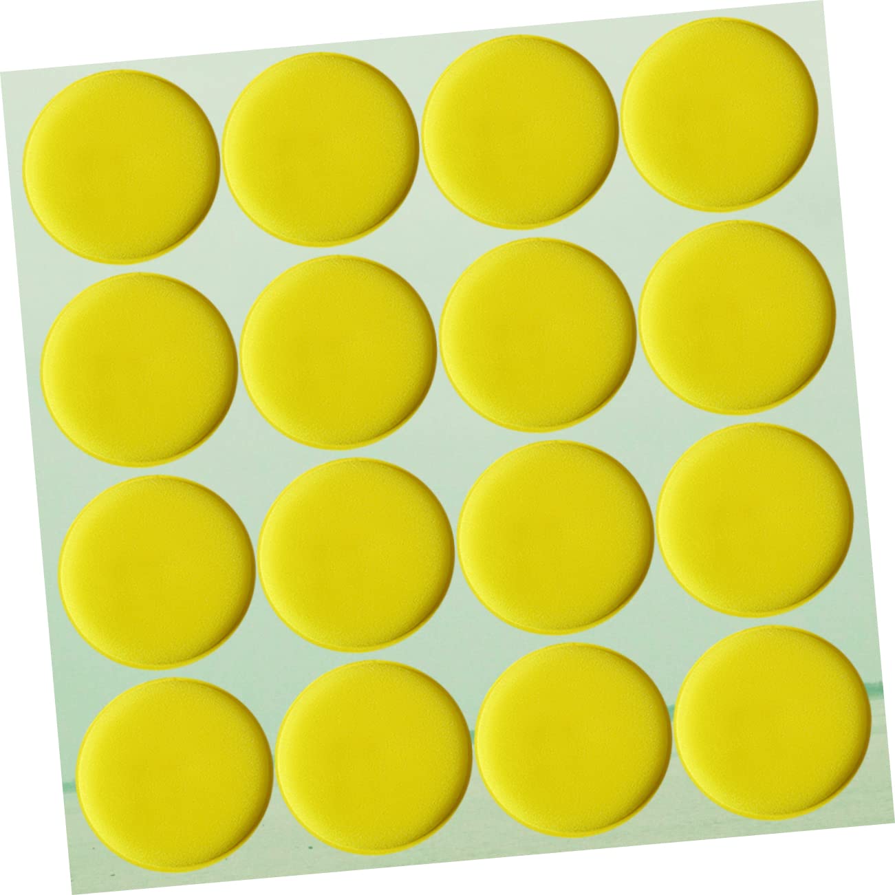 Mikinona 48 Pcs Almohadilla de Cera para Coche Almohadilla para Encerar Automóviles de Limpieza Redonda Pulido y Abrillantado sin Dañar Superficies