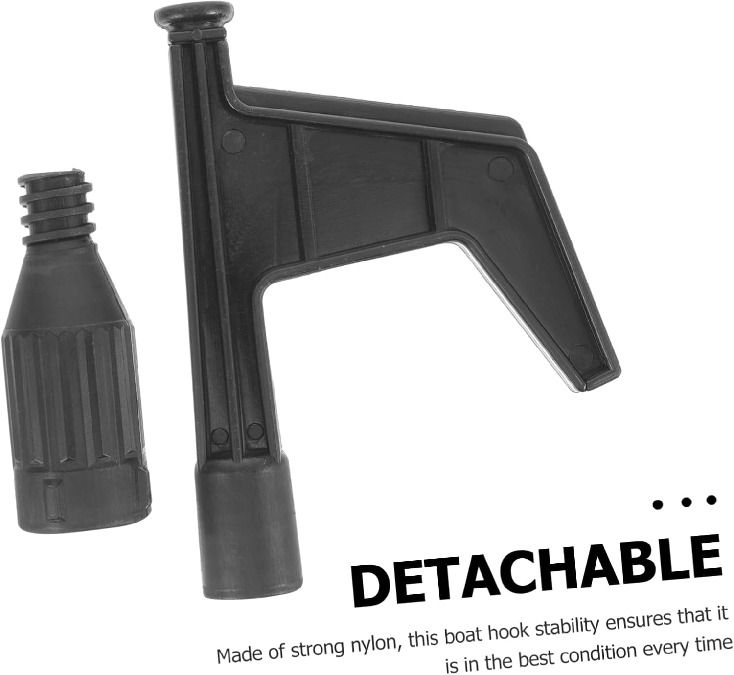 Boat Dock Hook Pole Attachment Rattan Float End Boating Dock Cleats Extension Pole Hook Birdcage Door