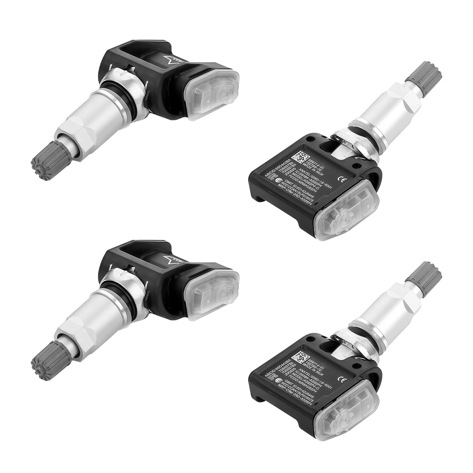 4 Stück Reifendrucksensor G30 G31, Kompatibel mit BMW 1er 3er 5er F40 G20 G21 G28 G30 G31 G38 F90 36106872774 36106887147 36106876957 36106872803/6876957 BMW 8 G14 G15 F91 M8 F92
