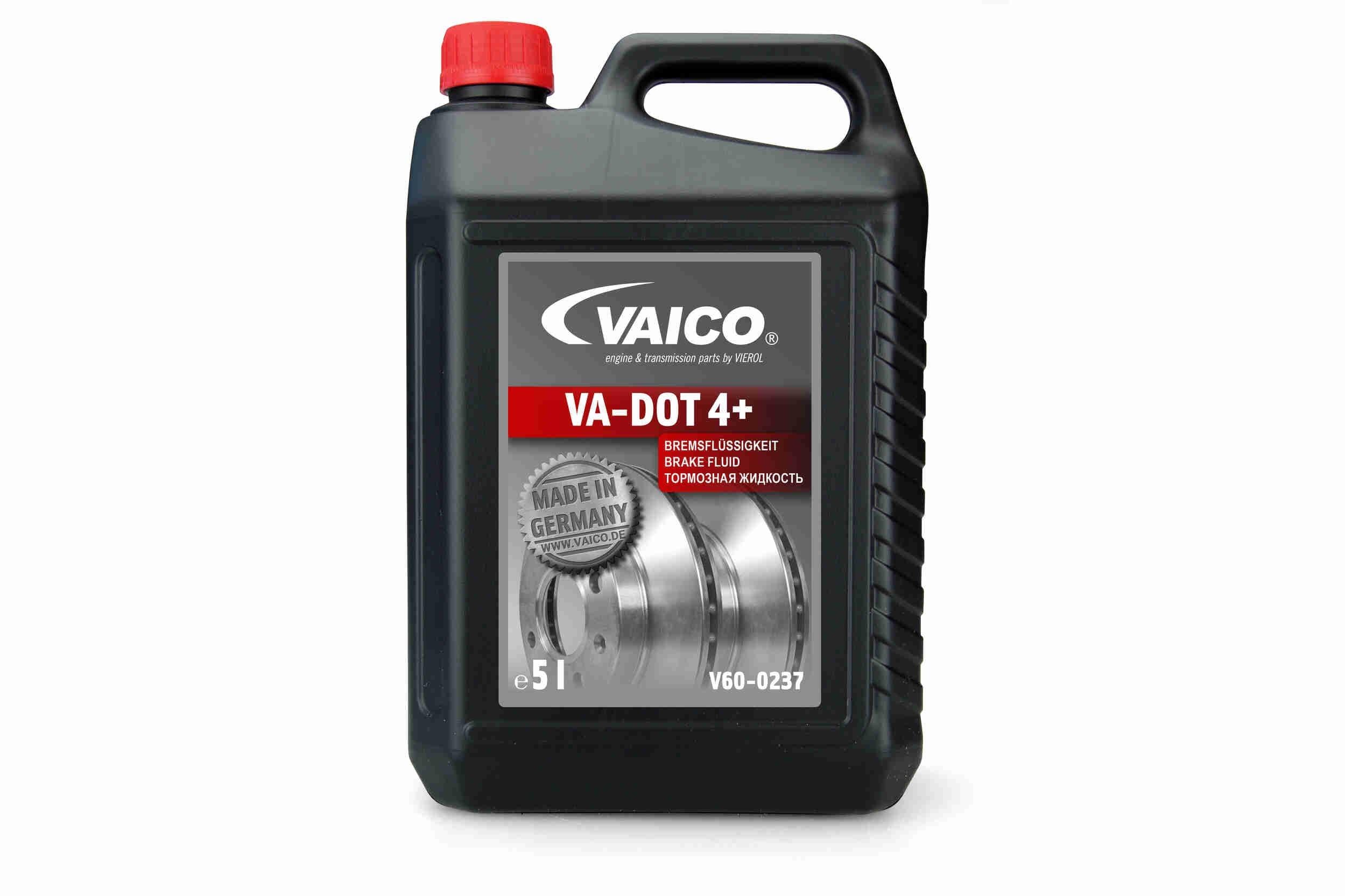 VAICO V60-0237 BREMSFLÜSSIGKEIT DOT 4 PLUS 5L ISO 4925 CLASS 4 J 1703 J 1704 UNIVERSAL