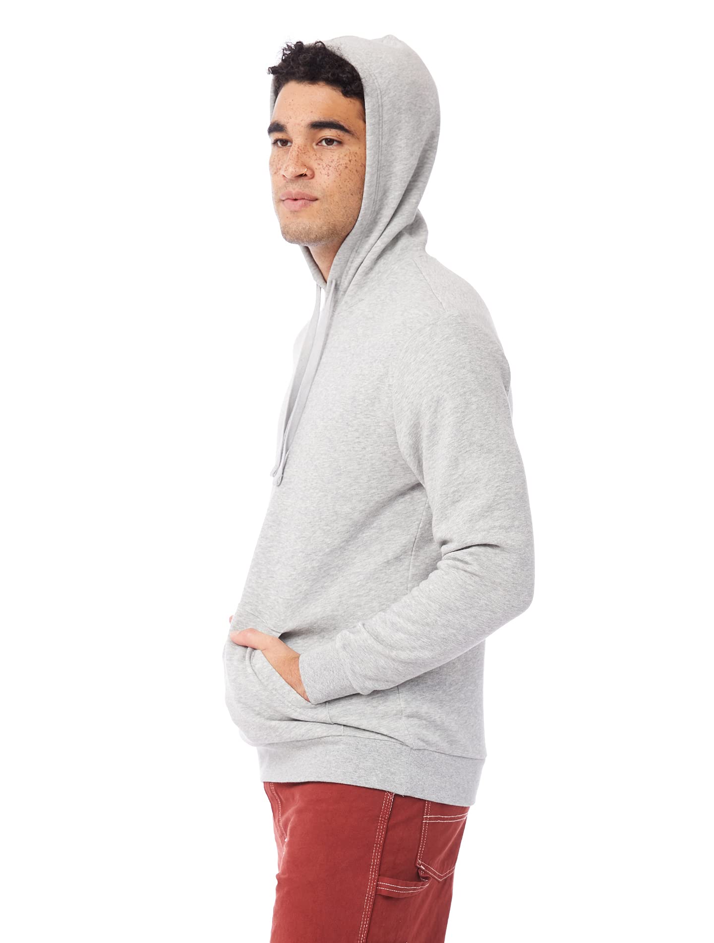 Men's Hoodie, Eco-Cozy Pullover Lightweight Fleece Hooded Sweatshirt