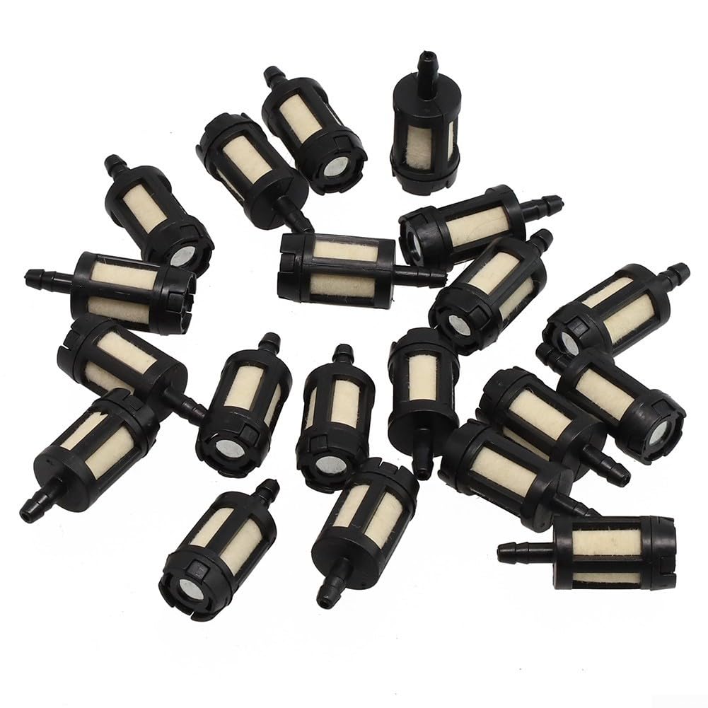 Pack of 20 Engine Petrol Fuel Tank Filters for Hedge Trimmer and Chainsaw Maintenance
