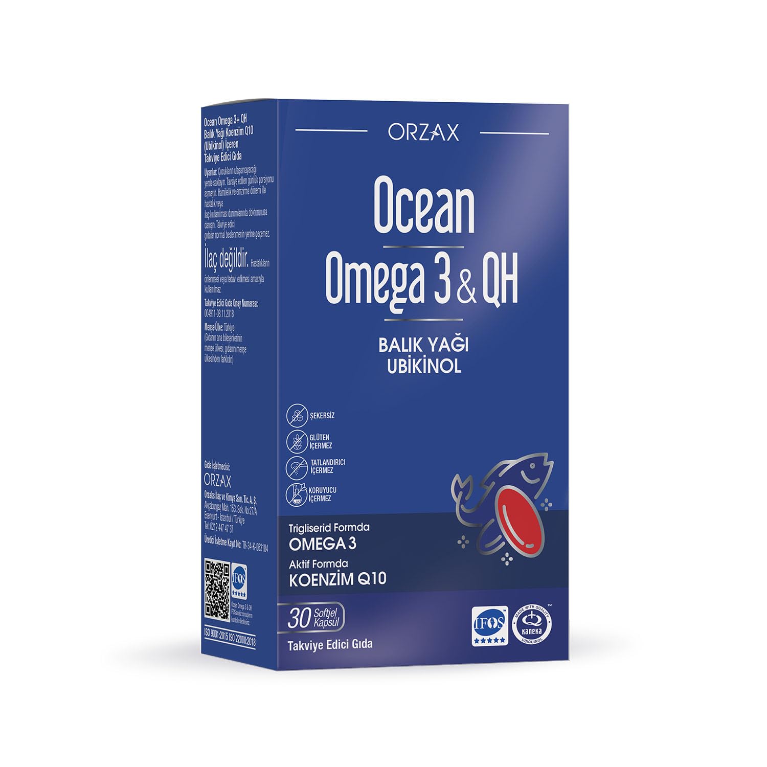 Ocean Omega 3 & QH 30 Kapsül
