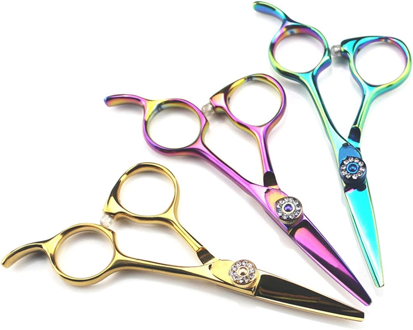 Hair Cutting Shears 4.5 Inch Small Scissors, Make-up Eyebrows, Barber, Hairdresser for Men Women/Salon/Home/Stylist