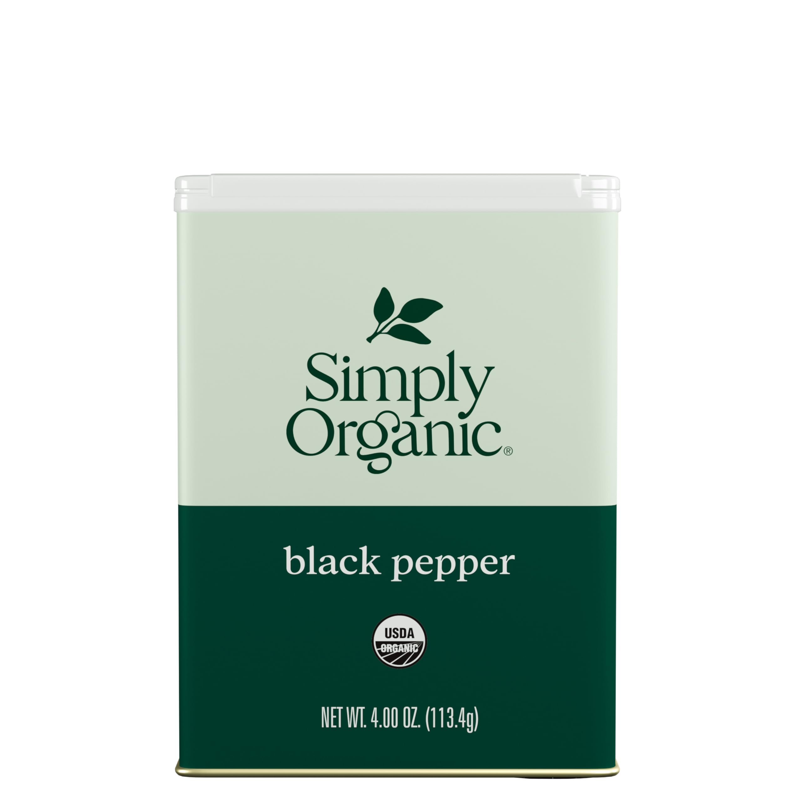 Simply Organic Black Pepper, 4 Oz