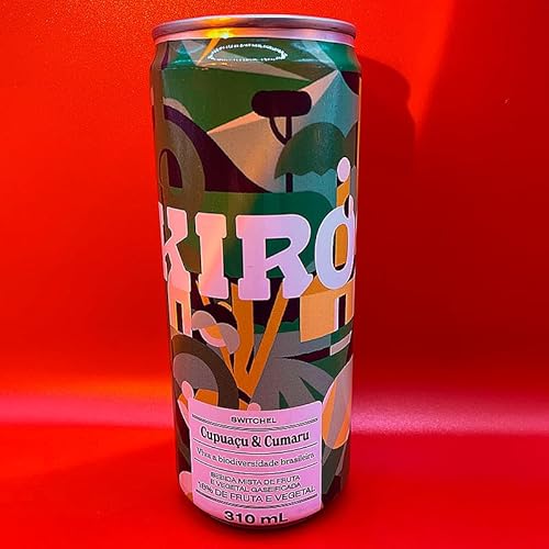 Kit 2X: Bebida Kiro Switchel com Cupuaçu e Cumaru 310ml