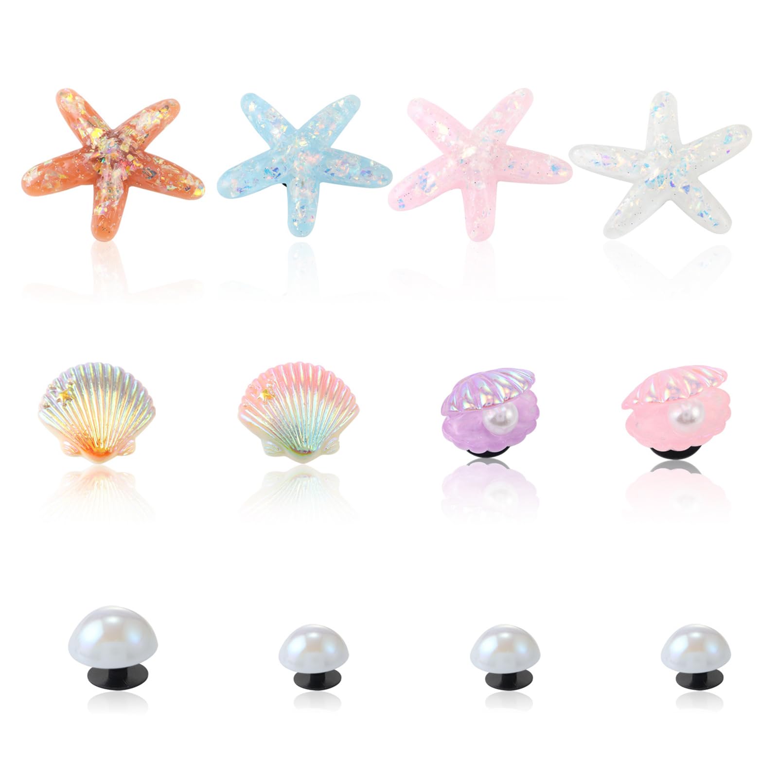 Adornos para Zapatos PVC, Shoe Charms, Pins Decorativos, 12 Piezas