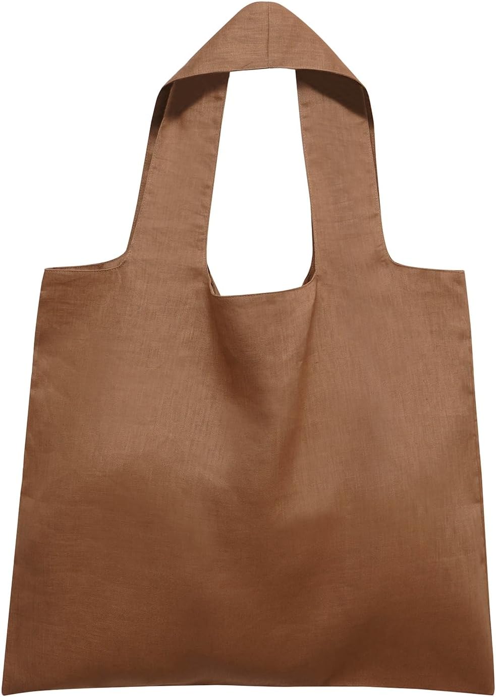 100% Pure Linen Reusable Shopping Bags for Shoulder Grocerie Bags Heavy Duty with Handles