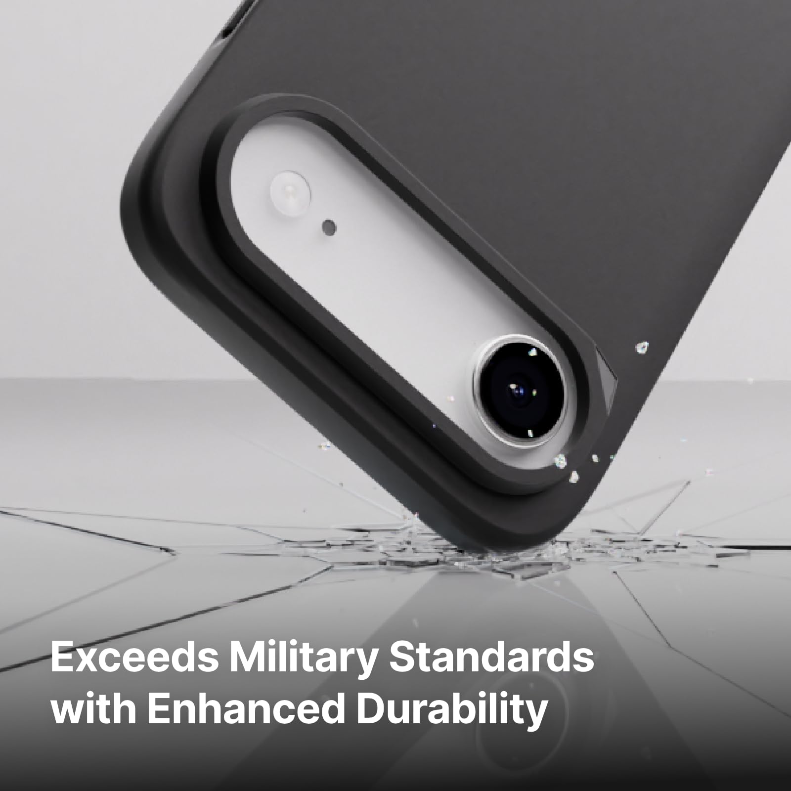 RhinoShield Etui na telefon komórkowy kompatybilne z MagSafe do iPhone Air, SolidX – wzmocniona ochrona przed uderzeniami, smukły i minimalistyczny design z ochroną przed upadkiem zgodnie ze