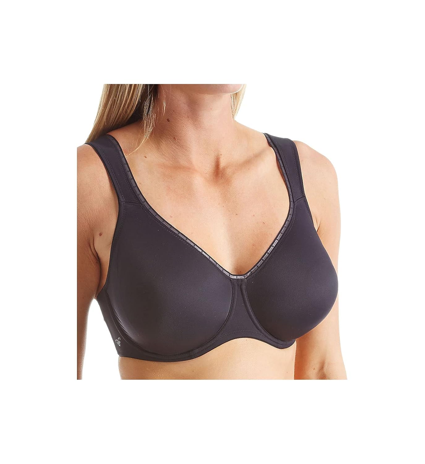 Rosa Faia Twin Firm 5694 Womens Underwired Bra Black Black 001 40I