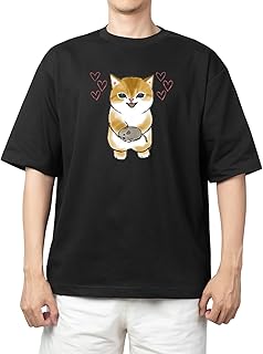 Youth black oversize over size t-shirt kitty kitten kawaii cute cat 96