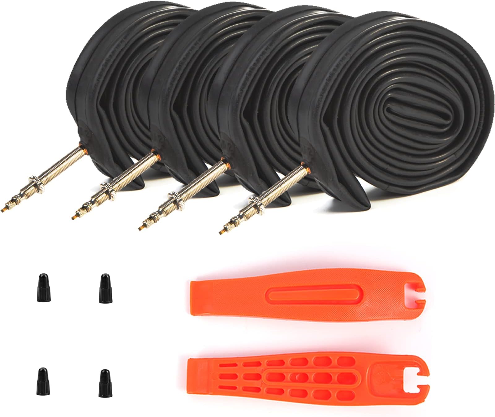 YunSCM 2 Pcs 700x28c Bike Tubes,700x25/32c Bike Inner Tubes Presta