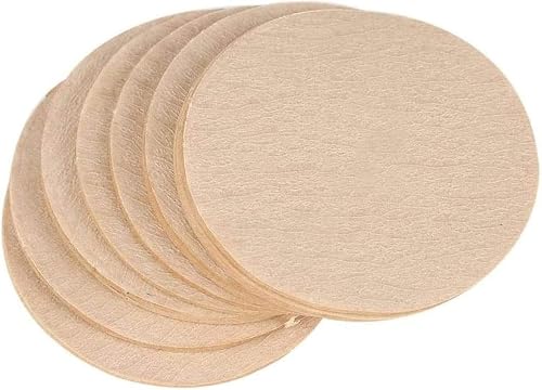 100 Pcs No.6 Coffee Filter Moka Pot Filter Paper, Disposable Coffee Filters