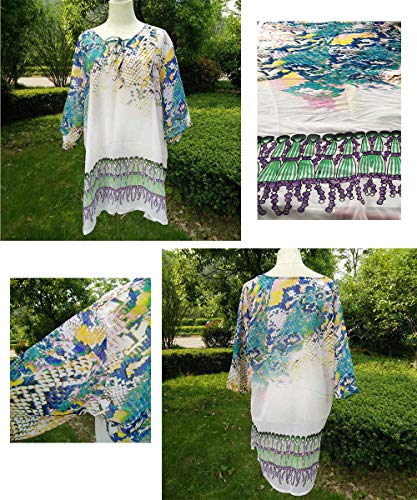 Saherewanr – Saída de praia feminina para piscina, saída de praia, saída de praia, sarong, boêmia, b