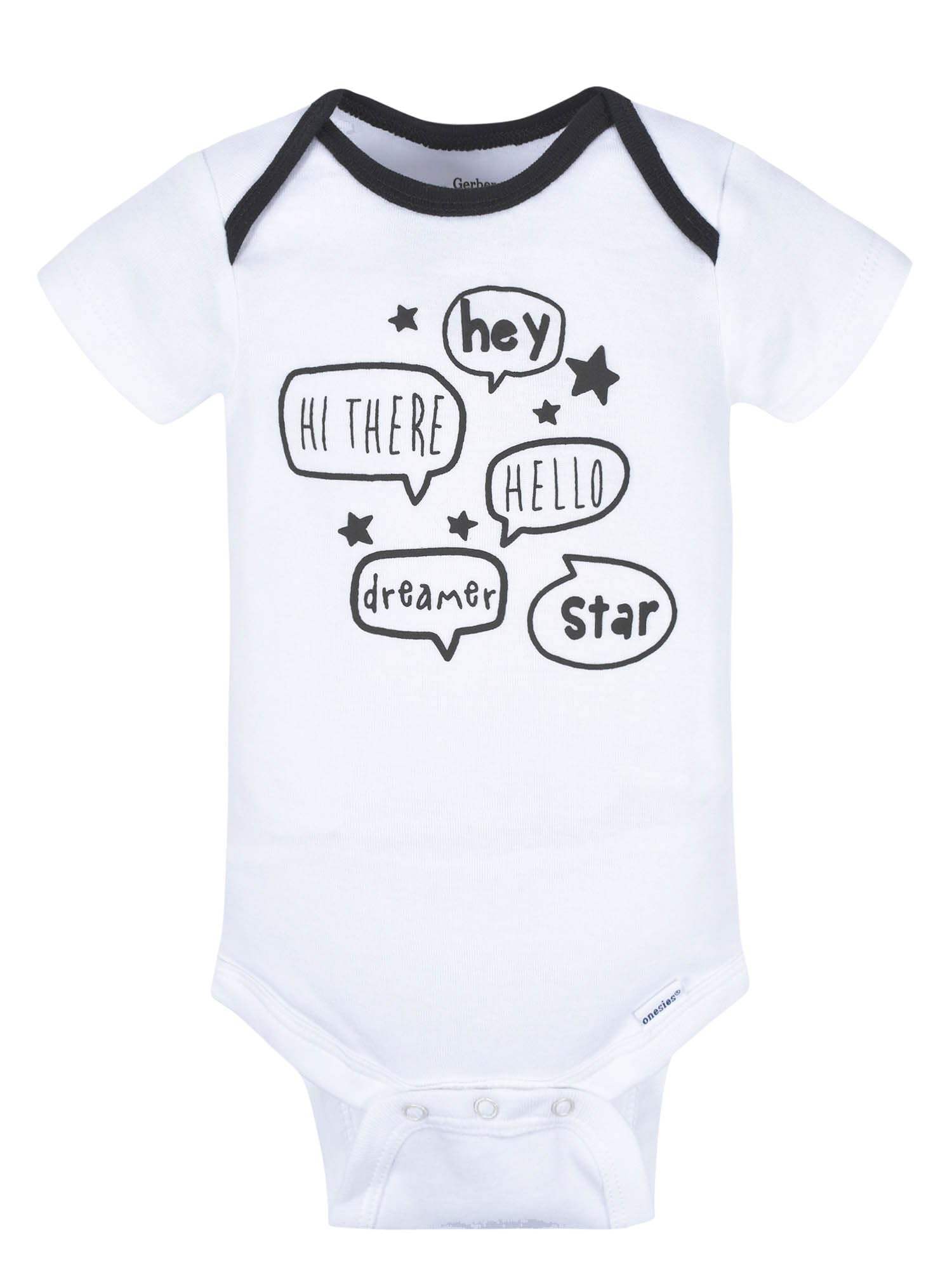 Gerber® Baby Boys 8-pack Short Sleeve Onesies Bodysuits Pack