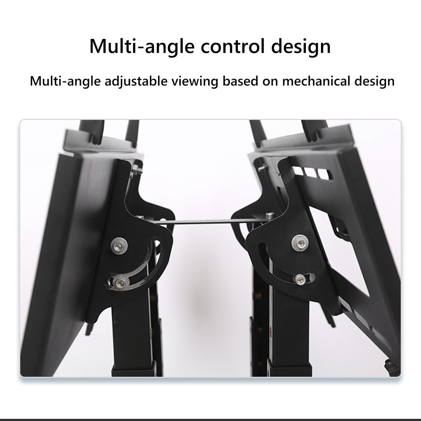 Carrello TV mobile con ruote - Carrello monitor basso per TV da 32-70 pollici, può contenere due schermi, supporto da pavimento universale per TV da sala conferenze,