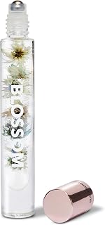 Blossom Roll on Perfume for Women Alcohol Free Rollerball Perfume Oil with Essential Oils, Infused with Real Flowers, Made in USA, 0.20oz (Dark Berries, Plum, Vanilla, Sugar), Blackberry Spice