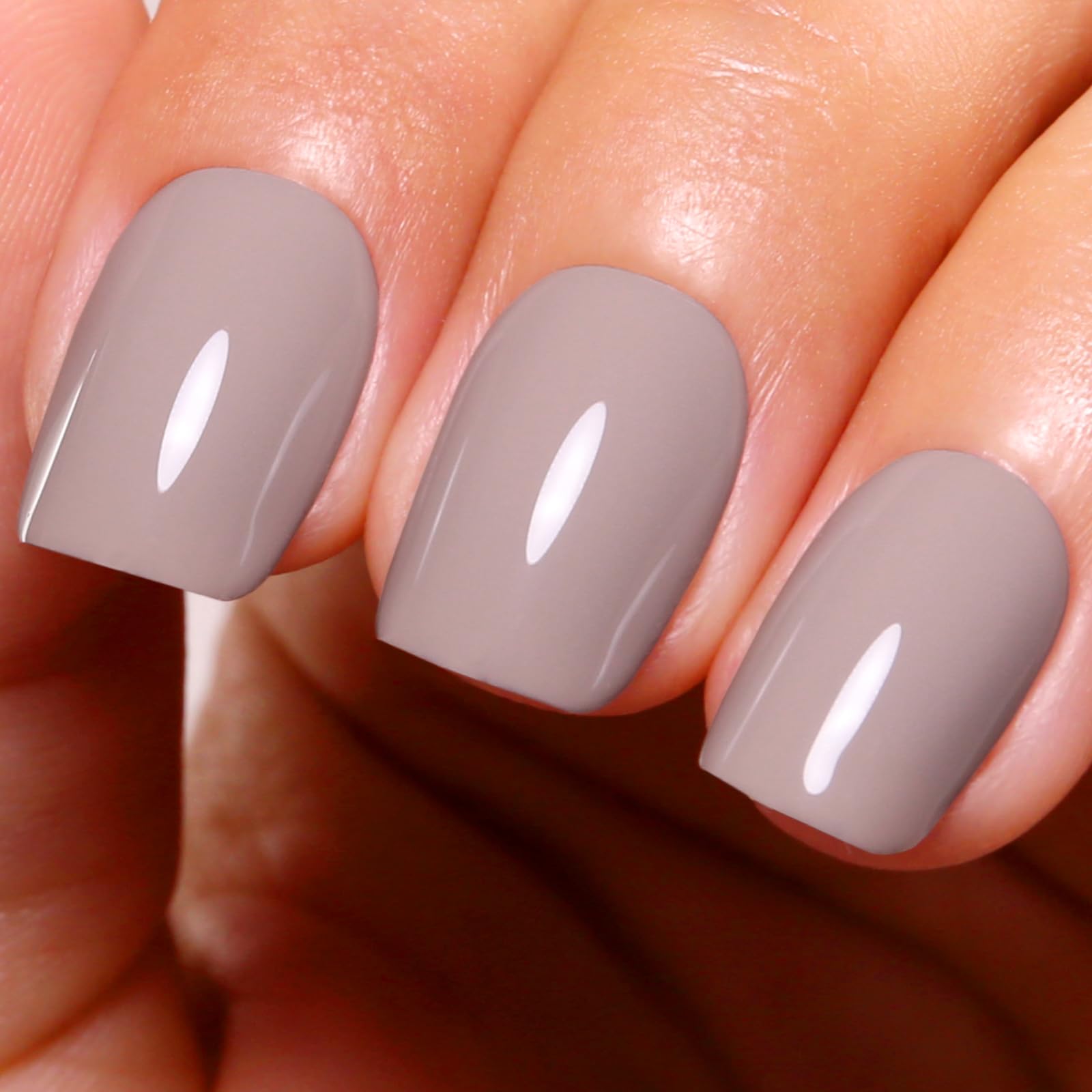 Amazon.com: Gel Polish, 0.5 Fl Oz Light Brown Gel Nail Polish Nude