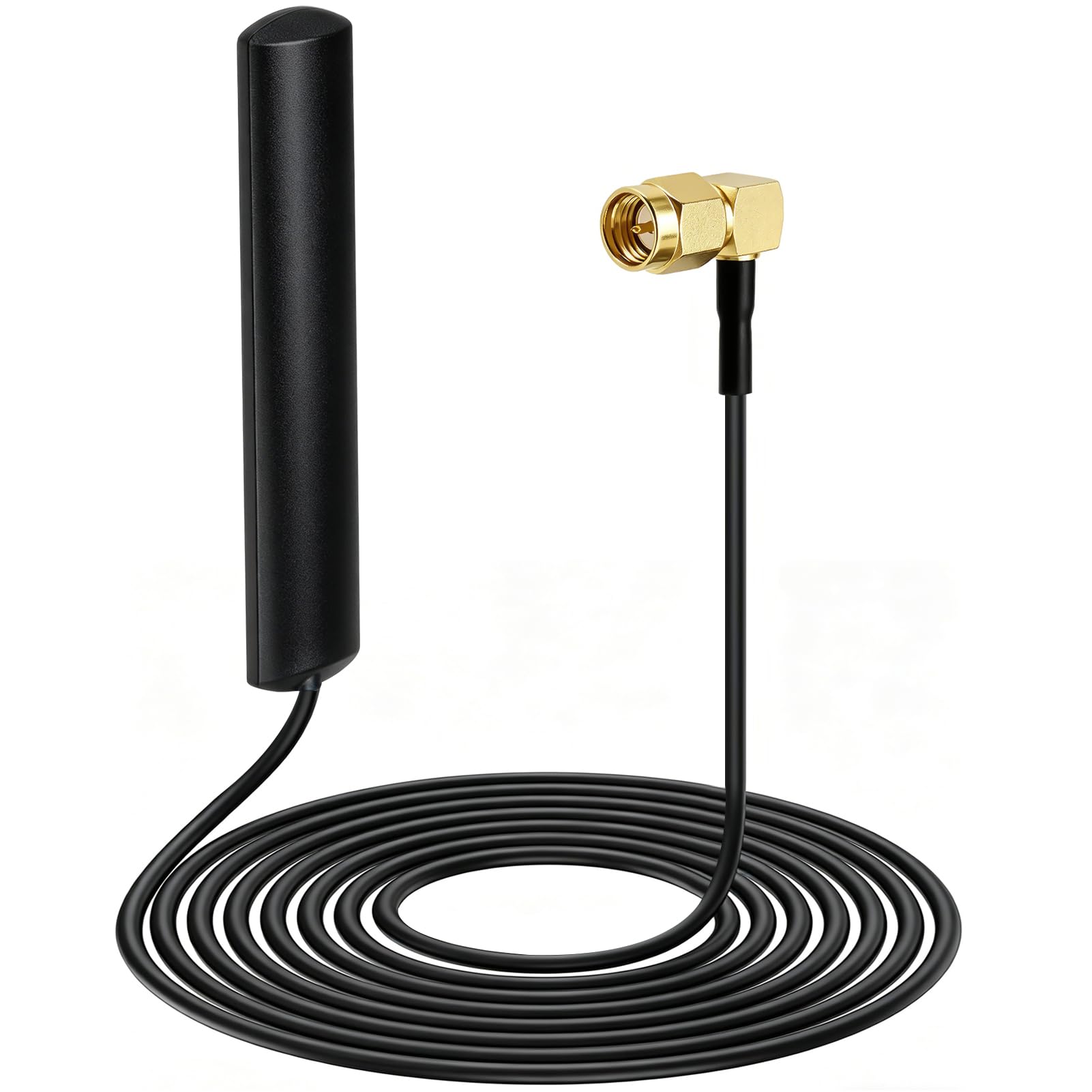 Antenna DAB + per parabrezza, antenna universale DAB con cavo da 3 metri e angolo in metallo, per autoradio FM AM Tuner compatibile con Pioneer Alpine Clarion Sony