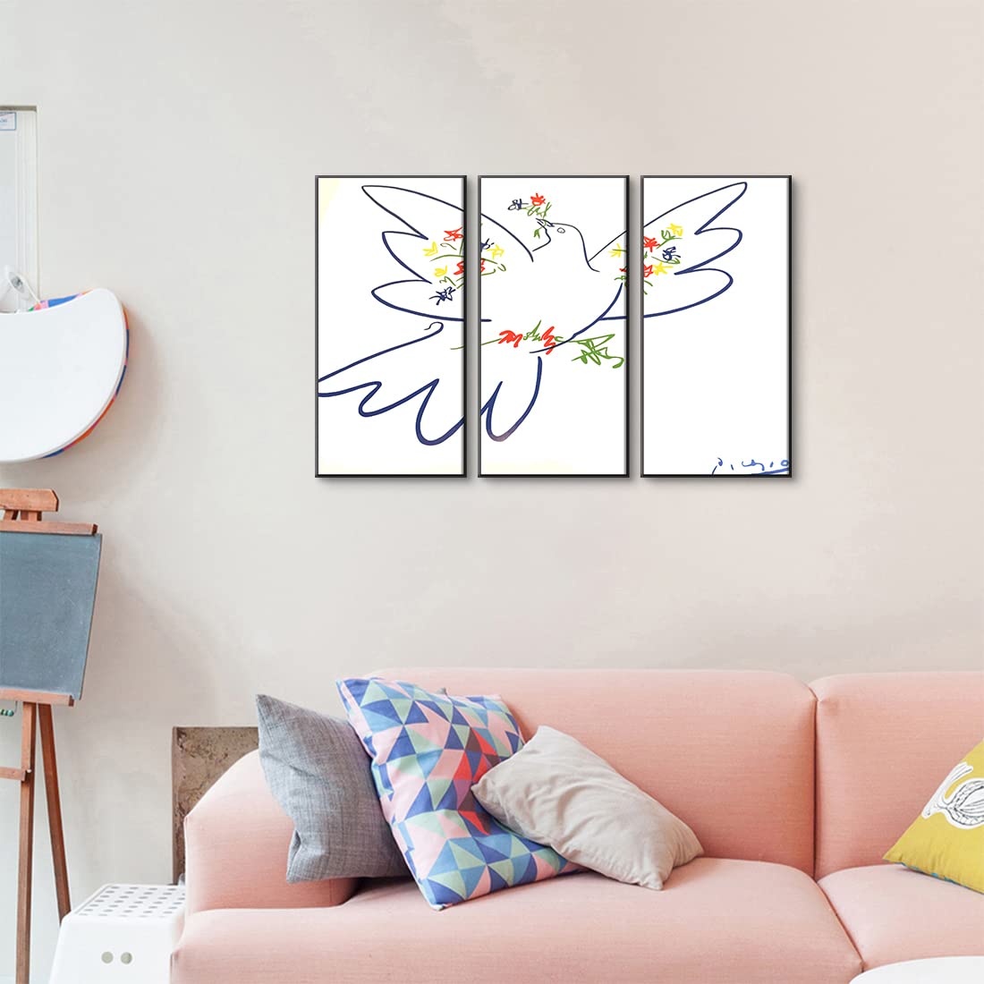 パブロ・ピカソ アートパネル 3枚セット 装飾画