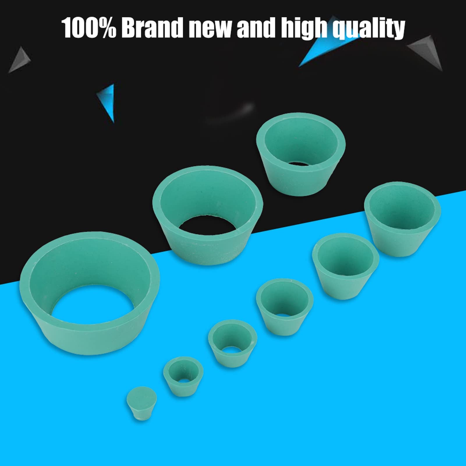 Fydun Gummi -Stopper -Adapter -Zapfen Buchner Trichter Filtration Set für die Laborkonsum