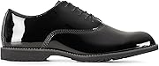5.11 Tactical Men's Hi-Gloss Duty Oxford Uniform Shoes - High-Shine Leather, Vibram Outsole - Premium Military Dress Footwear, Style 12468