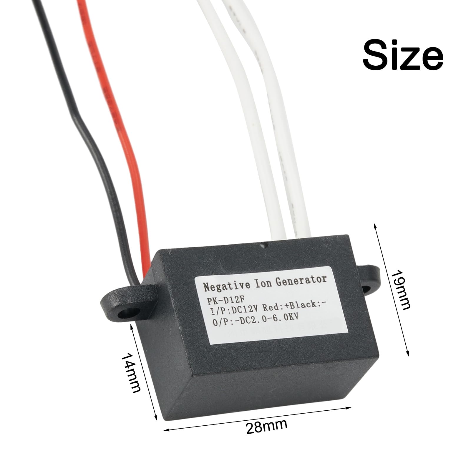 Purificatore D'Aria Per Auto A Ioni Negativi | DC 12V, Ionizzatore Per Ambiente Pulito | Generatore Di Anioni Per Auto - Foto 7