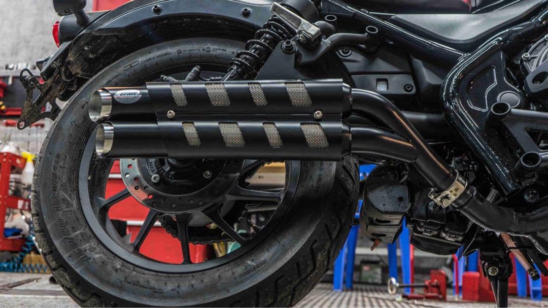 Amazon.co.jp: レブル1100用マフラー gem speed製 : 車＆バイク