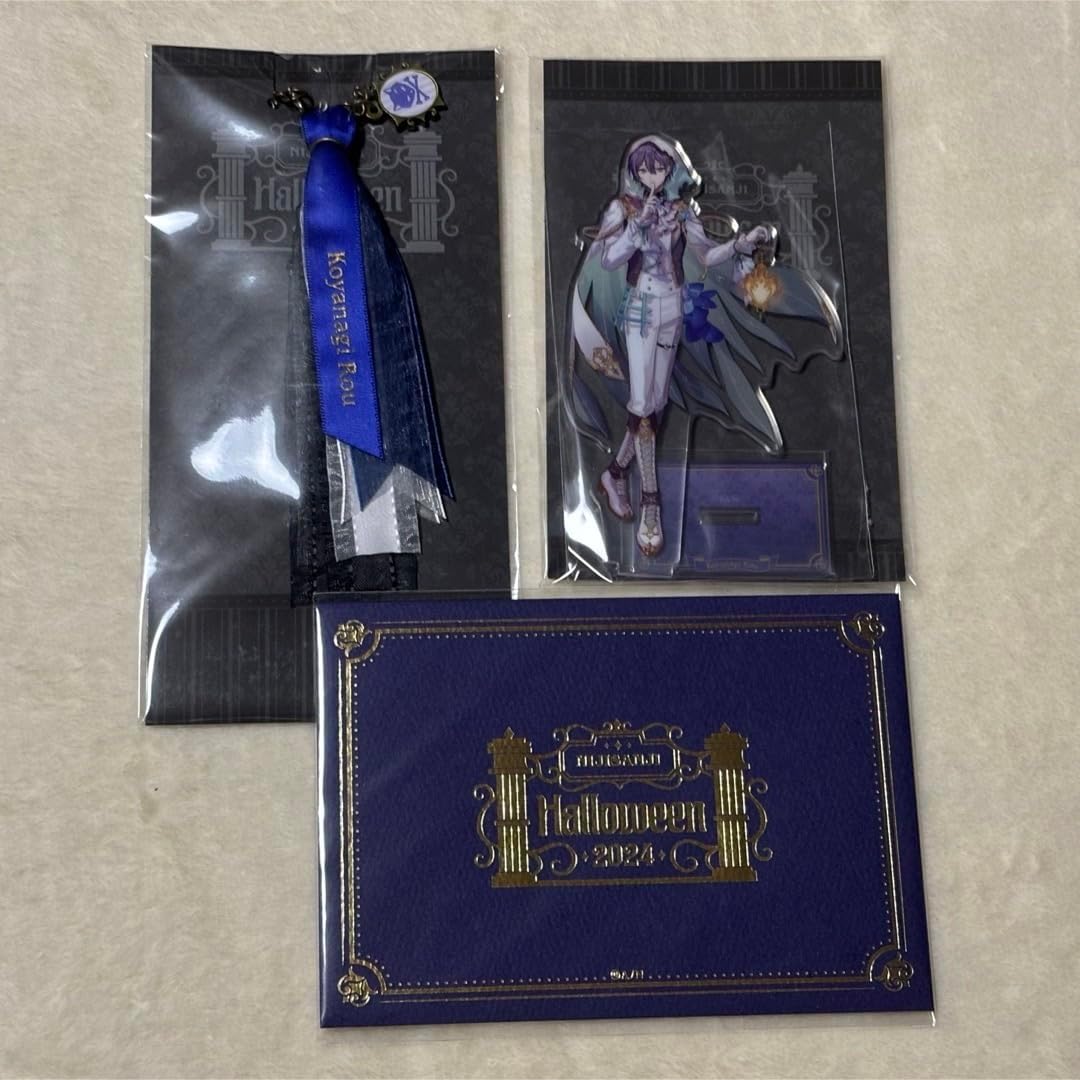 小柳ロウ 箔押し缶バッジ ハロウィン2024 ハロウィン 2024 小柳ロウ 缶バッジ 20個 にじさんじ ハロウィン