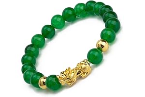 WowWee Lucky Fortune Bracelets: Feng Shui Prosperity Jade, Lucky Charm, and Wealth
