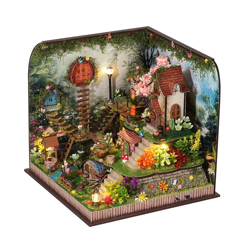 Spilay Kit fai da te in miniatura per adulti, casa delle bambole Whispering