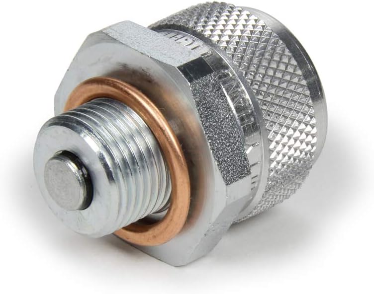 Aeroquip Fitting, Quick Disconnect, Quick Drain, Male Half to M18 x 1.5, Each