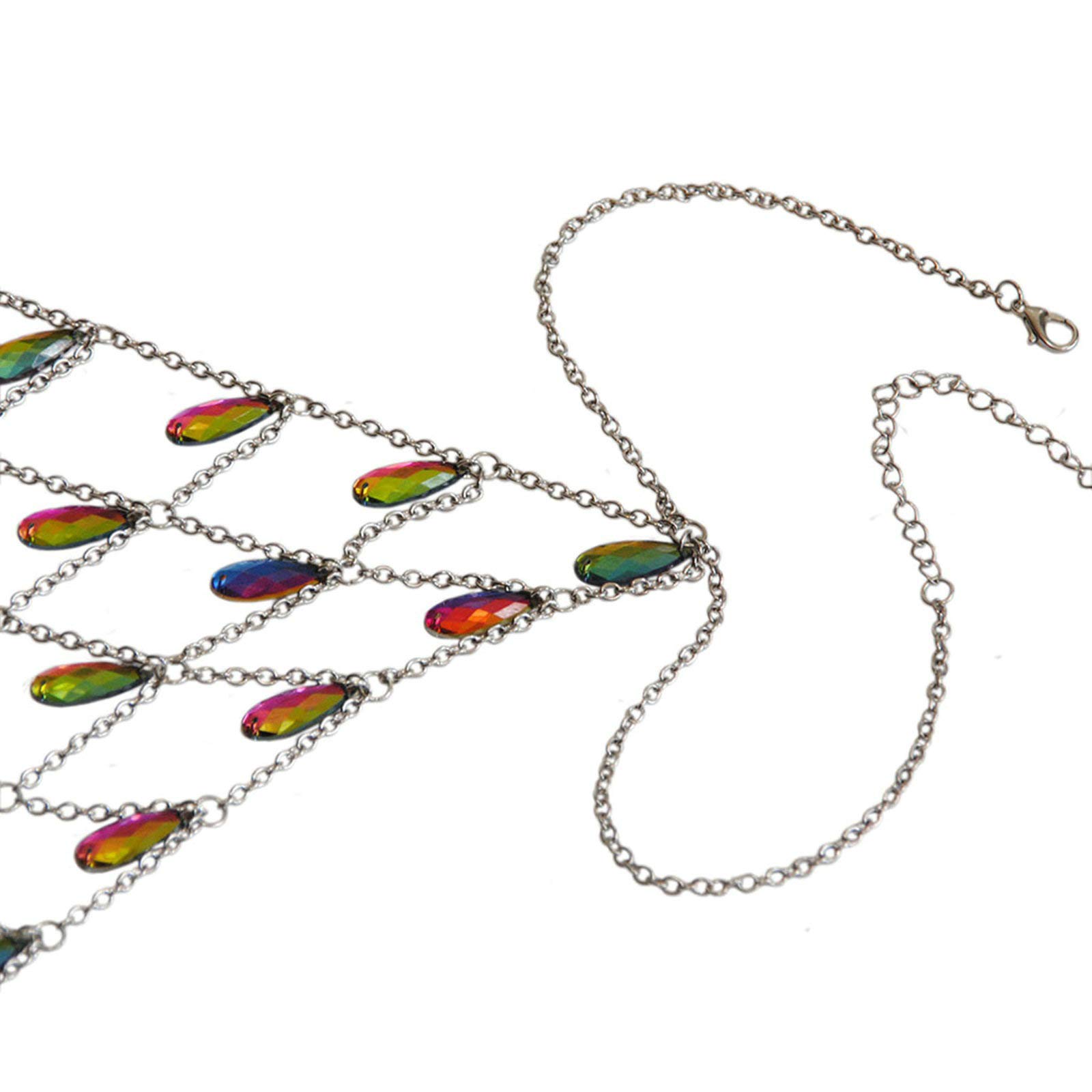 Body Chain Beach Chain Catena in lega Handmade Crystal Vest Body Chain e Lega, colore: Colorato, cod. BISST8981