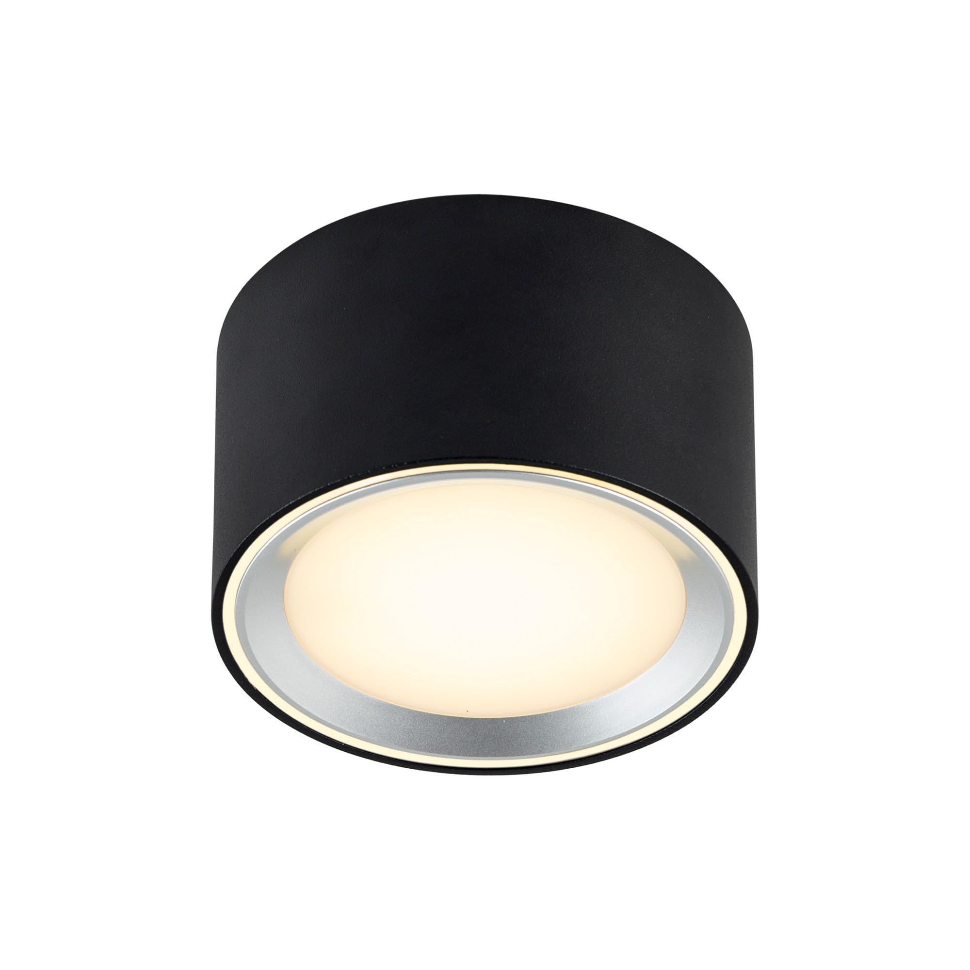 Nordlux Black Fallon Down Light Metal Led 2700K Mains