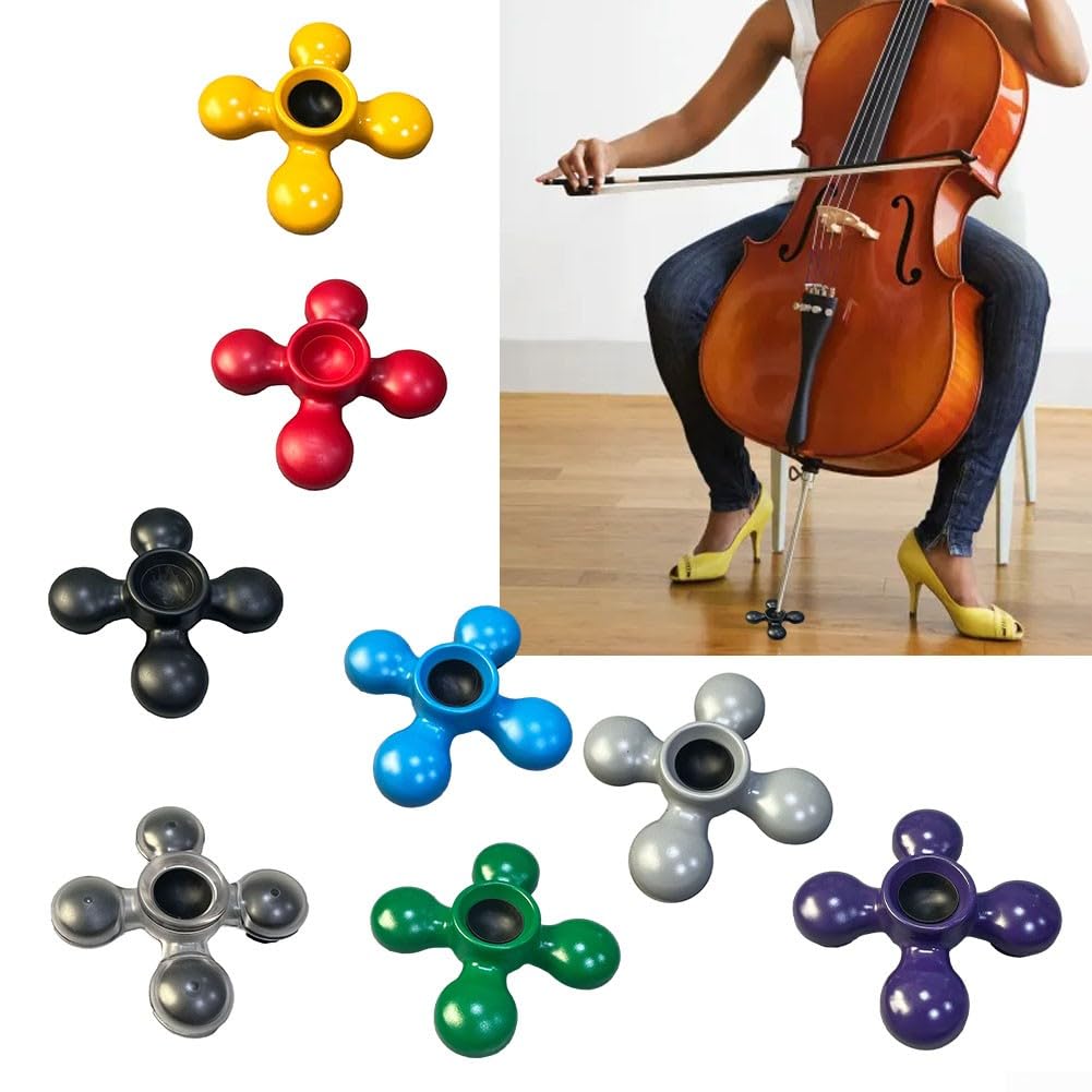 Cello Anti-Rutsch-Matte, Stopper Anti-Rutsch-Cello-Spike-Halter, Gummi-Pad, Stopper, Bodenschutz für Endstifthalter, Musikzubehör