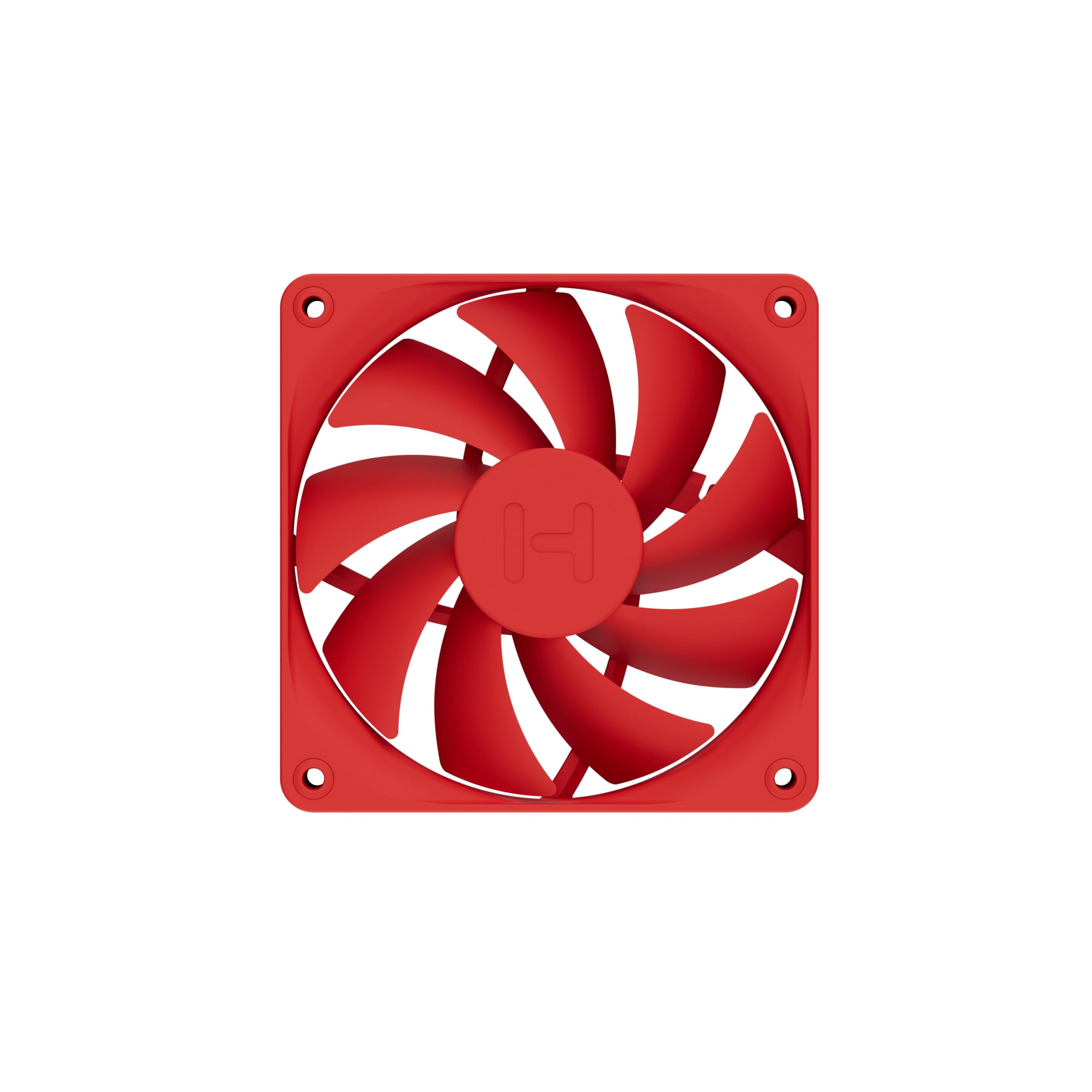 Hyte Flow FA12 - Ventole per case PC da 120 mm, ad alte prestazioni, a basso rumore, 1500 giri/min, PWM a 4 pin, cuscinetto dinamico fluido, confezione da 4, colore: rosso ciliegia selvatica