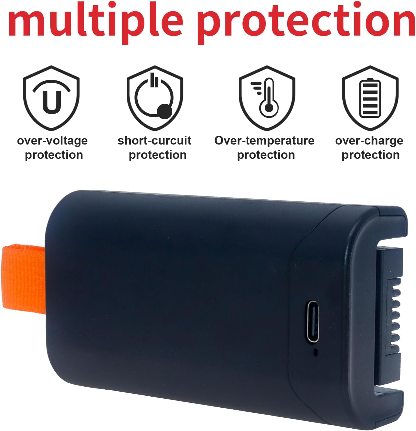 Battery Replacement for JBL Battery 200-Compatible with JBL PartyBox Club 120 Portable Speaker 5000mAh 7.2V(NOT for Other JBL PartyBox Series) - Image 6