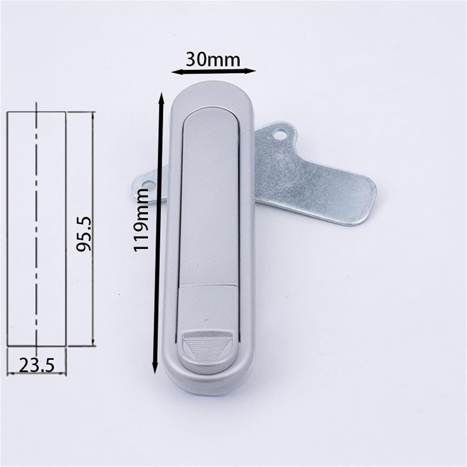 AB302-1-2 Lock Pop-up Handle AB403 Distribution Box Electrical Cabinet Door Plane AB301-1-2 1Pcs(AB302-2)