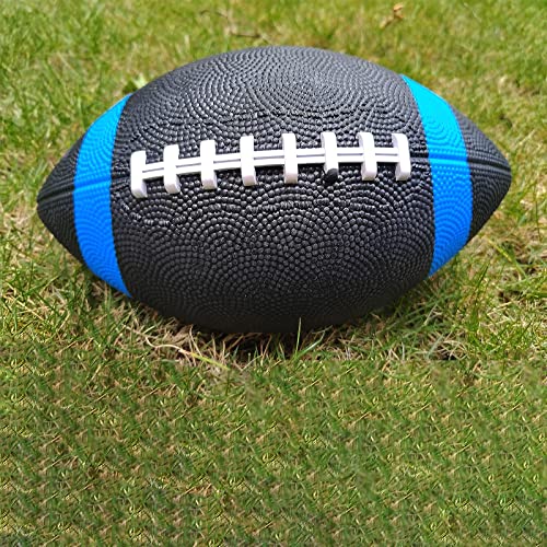 Abaji Football Junior Official Small Size And Weight Blue Rubber Ball With Pump Needle Suitable For Kids Training Throwing Practice Game In School Indoor Outdoor Sports Youth Gift #TOP5