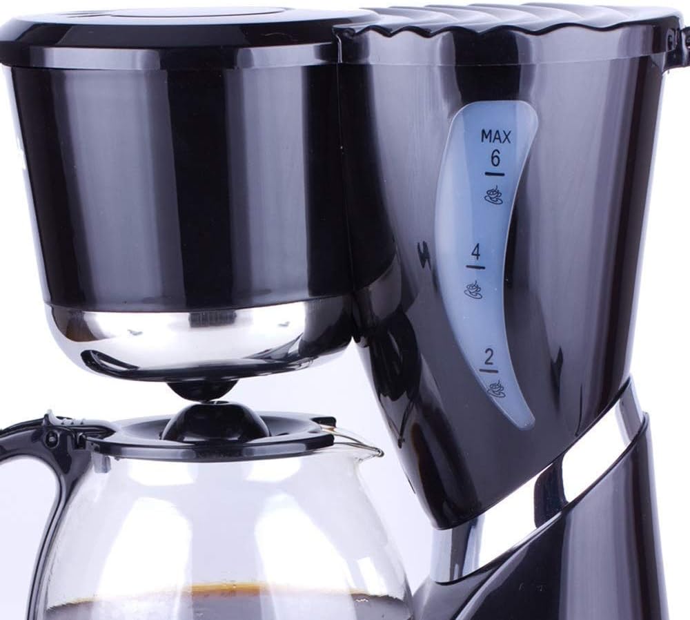 Coffee Machine, Semi-Automatic Drip Coffee Machine,Automatic Coffee Cooler,Automatic Insulation,550W,Pp Material,Home Office Tea Machine,Compatible