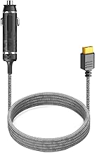 TAIFU Câble de Charge de Voiture 12V vers Connecteur XT60 pour Ecoflow Delta/River/River 2 Series, Bluetti EB55, Anker 757/767 station Anker SOLIX C200 C300 C1000 F2000 16AWG Allume-Cigare Adaptateur