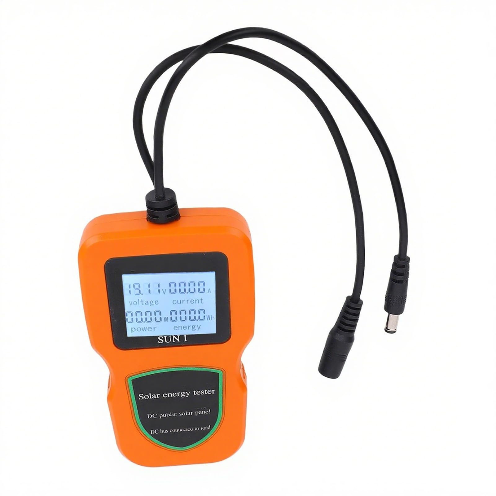 Tester Pannelli Display LCD Retroilluminato Monitoraggio in Reale | Misuratore di Solare e Tester di Circuiti Interno Esterno Casa Appartamento Auto Furgone Camper Campeggio Viaggio