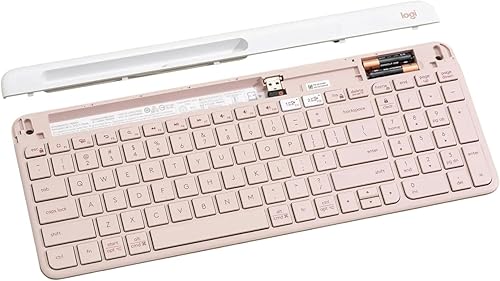 Miniatura 9 de Logitech K585 Teclado inalámbrico delgado multidispositivo, soporte integrado para dispositivo; para laptop, tableta, escritorio, teléfono