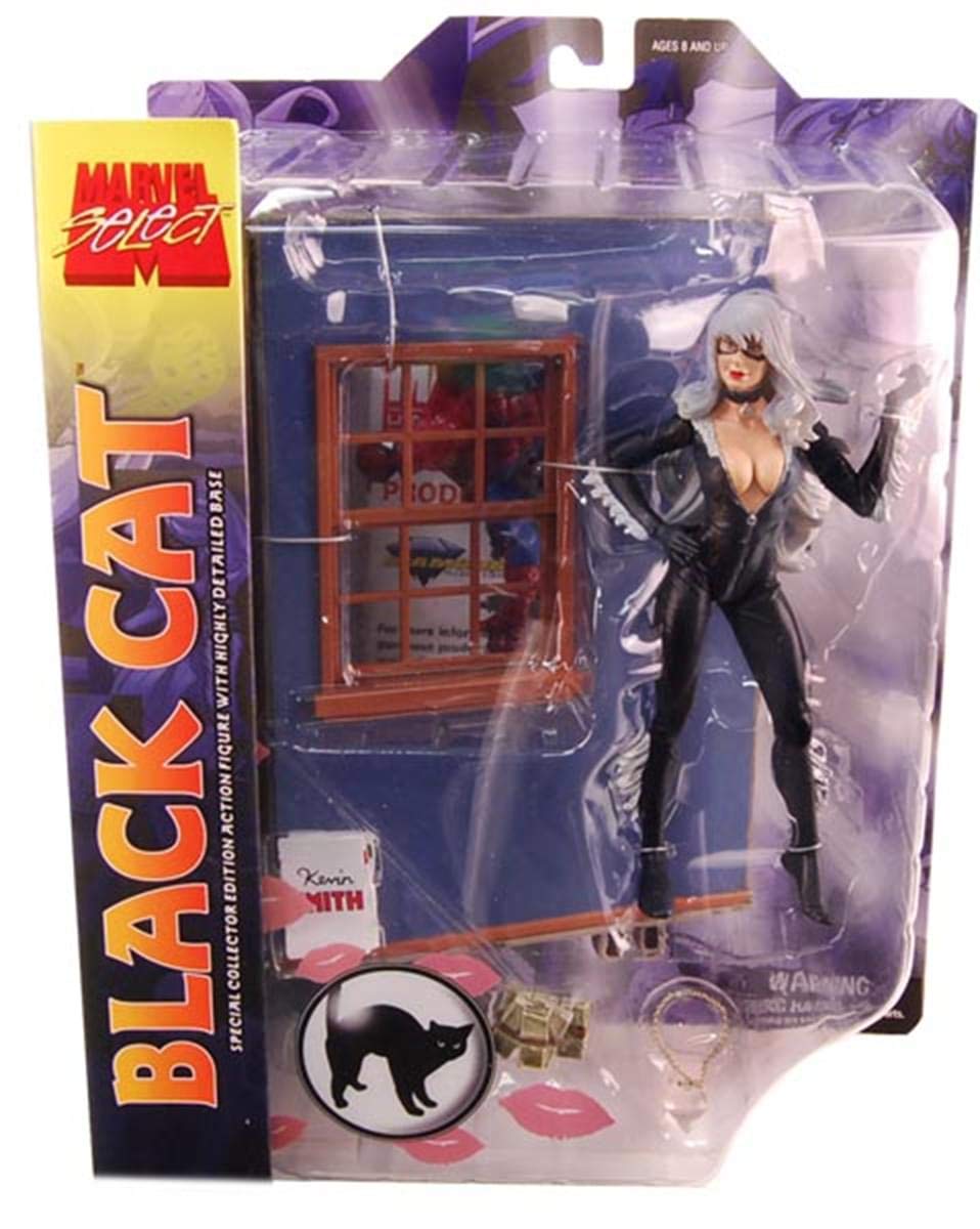 Marvel Select Black Cat Action Figure : Diamond Select: Amazon.com