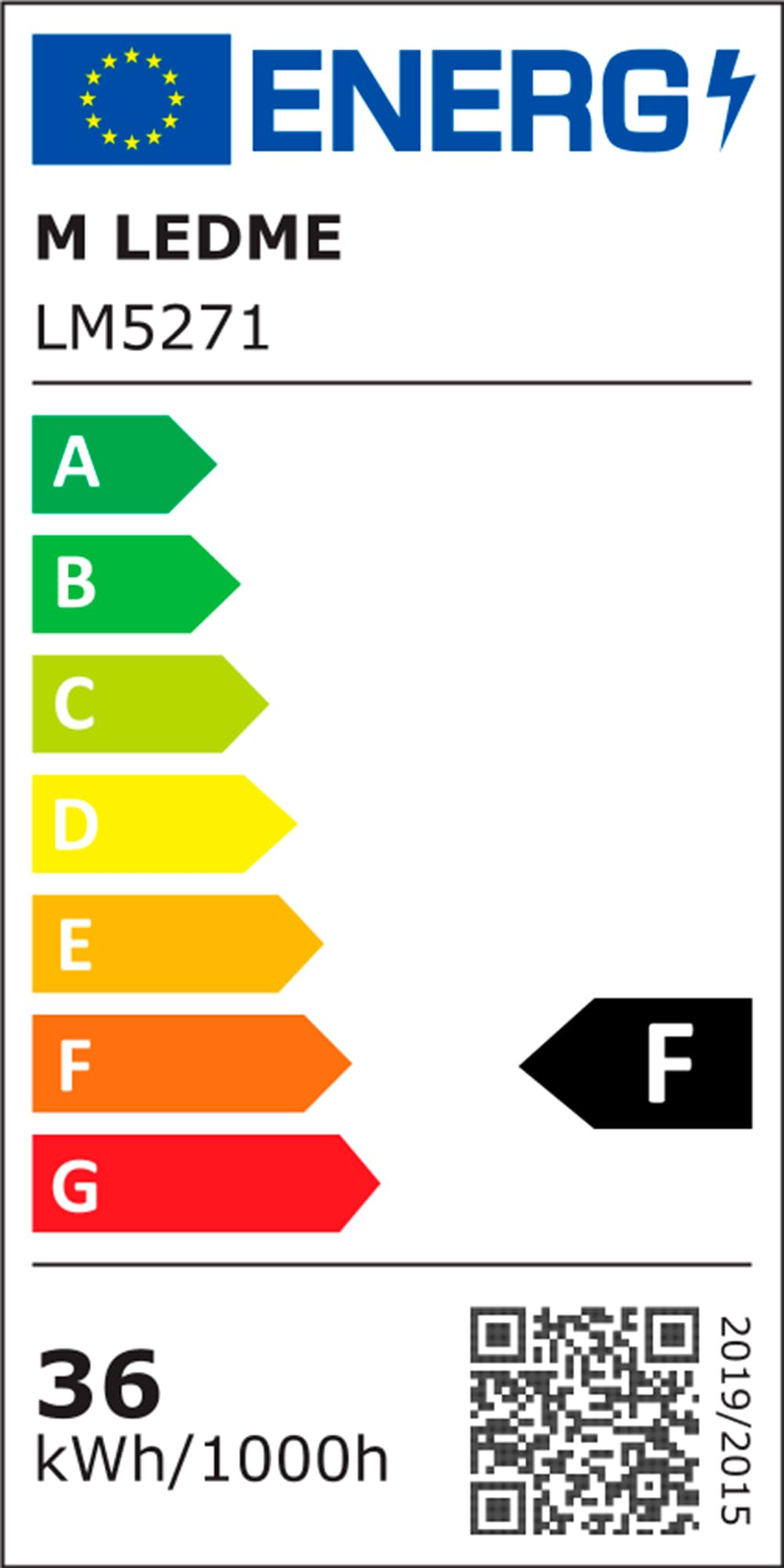 M Ledme - Pannello LED rettangolare da superficie, serie Home, luce regolabile da calda a fredda, CCT, 90X30 cm, 36W, IP40, progettato per interni asciutti