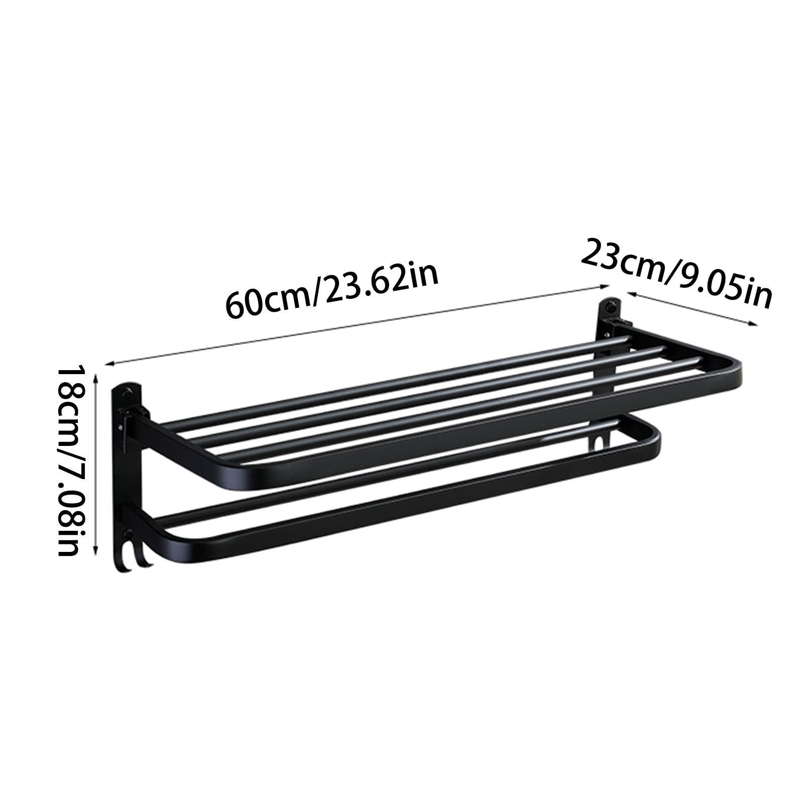 Toallero para Pared de baño,Toallero montado en la Pared | para de baño | de, toallero Plegable montado en la para